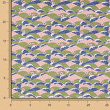 Tissu enduit hydrofuge Hawaï - Ribes y Casals