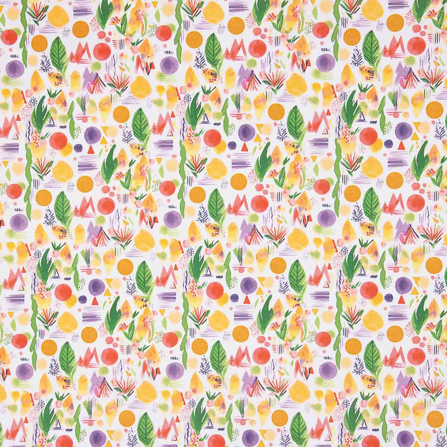 Tissu enduit hydrofuge abstrait Nature Color - Ribes y Casals