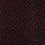 Koshibo à pois 7 mm noir-rouge - Ribes y Casals