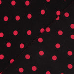 Koshibo à pois 7 mm noir-rouge - Ribes y Casals