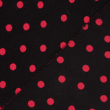 Koshibo à pois 7 mm noir-rouge - Ribes y Casals