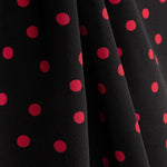 Koshibo à pois 7 mm noir-rouge - Ribes y Casals