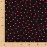 Koshibo à pois 7 mm noir-rouge - Ribes y Casals