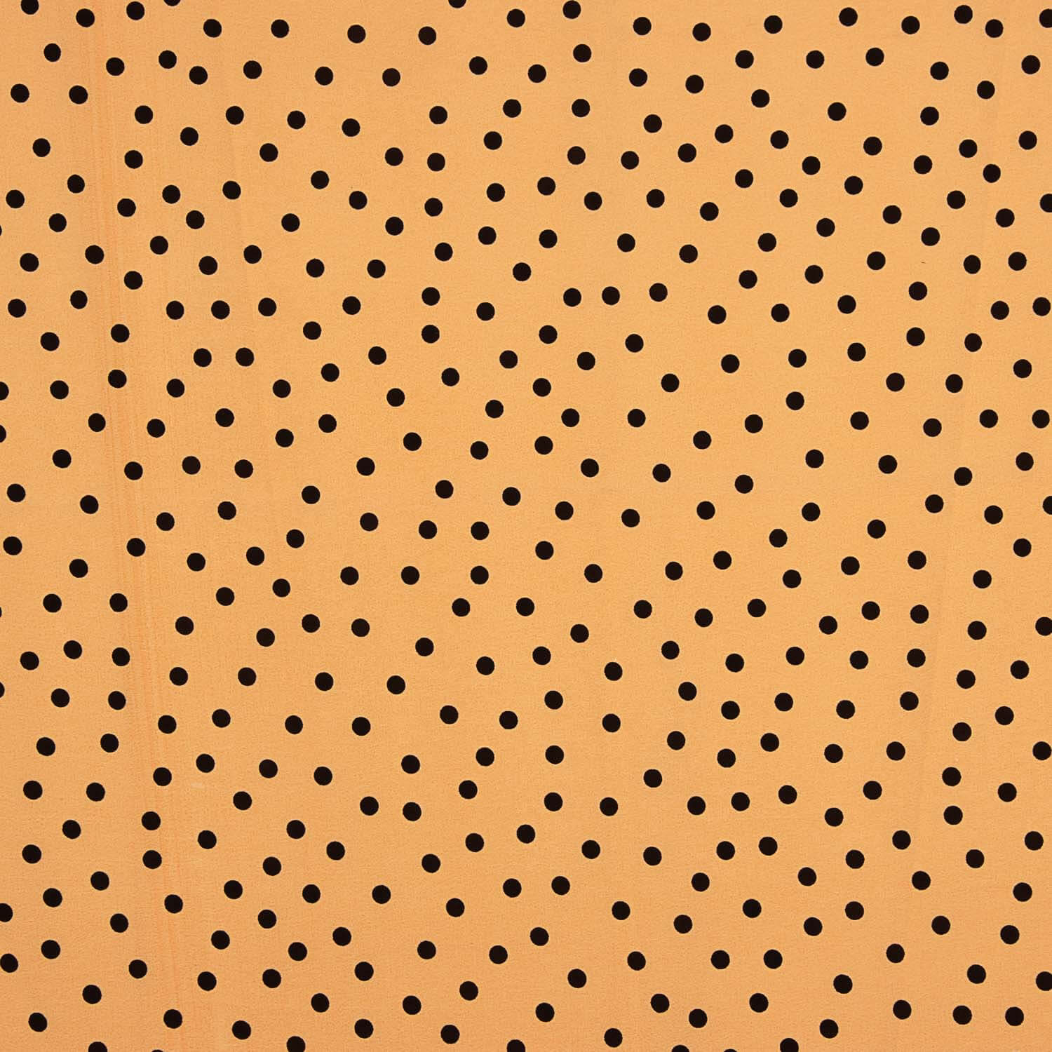 Koshibo à pois 7 mm Papaye / Noir - Ribes y Casals
