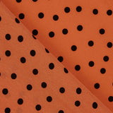Koshibo à pois 7 mm Orange brûlé / Noir - Ribes y Casals