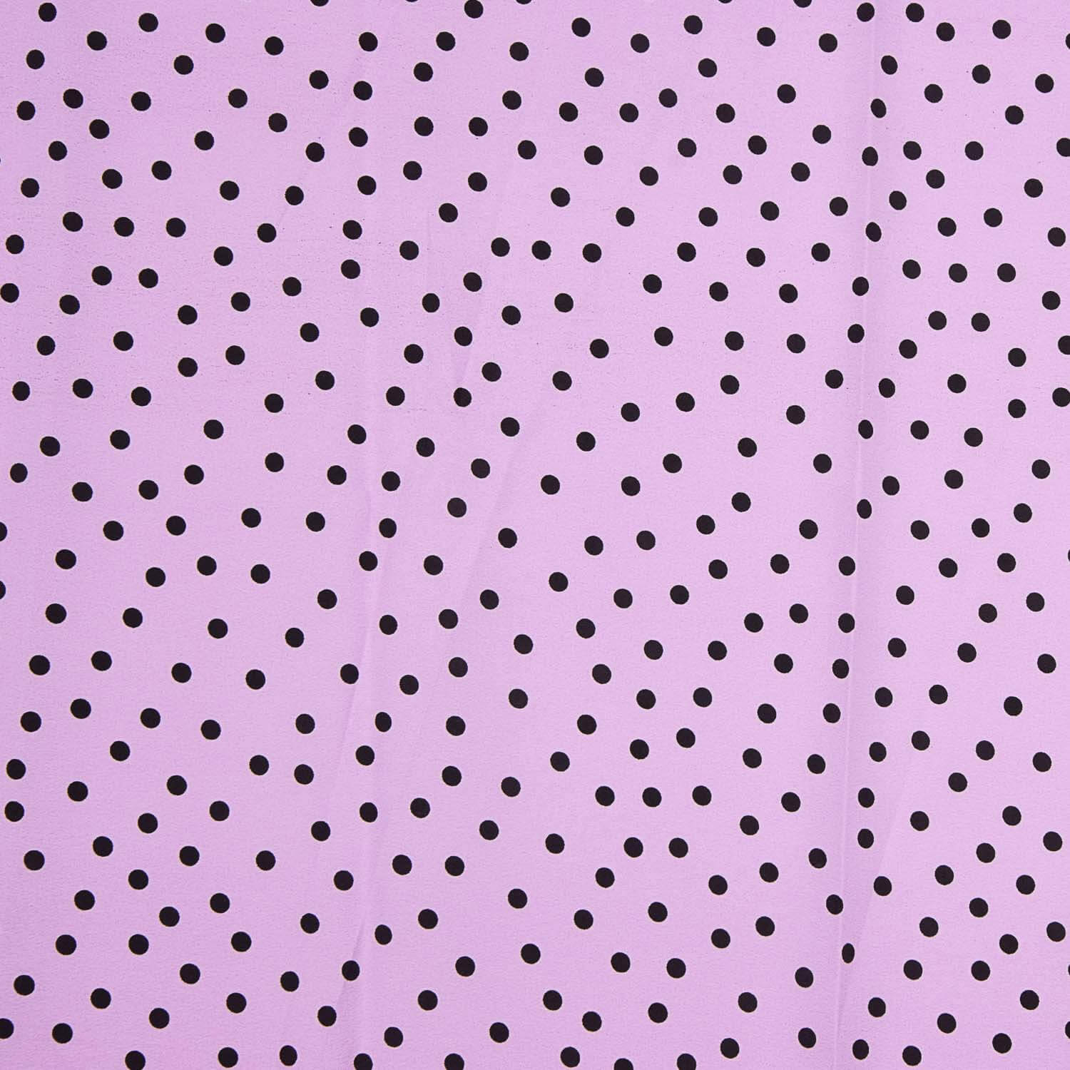 Koshibo à pois 7 mm Mauve / Noir - Ribes y Casals