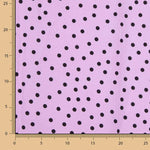 Koshibo à pois 7 mm Mauve / Noir - Ribes y Casals