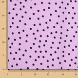 Koshibo à pois 7 mm Mauve / Noir - Ribes y Casals
