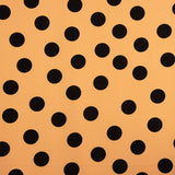 Koshibo à pois 33 mm Papaye / Noir - Ribes y Casals