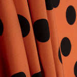 Koshibo à pois 33 mm Orange brûlé / Noir - Ribes y Casals