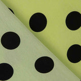 Koshibo à pois 33 mm vert / noir - Ribes y Casals