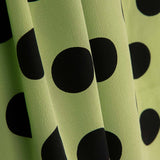 Koshibo à pois 33 mm vert / noir - Ribes y Casals