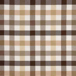 Toile à carreaux multicolores marron - Ribes y Casals