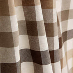 Toile à carreaux multicolores marron - Ribes y Casals