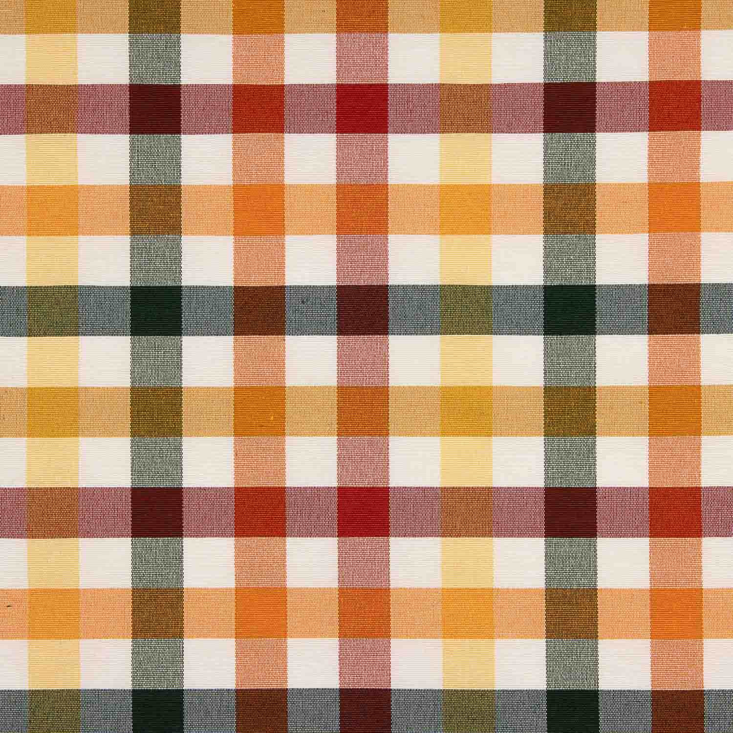 Toile à carreaux multicolores verts - Ribes y Casals