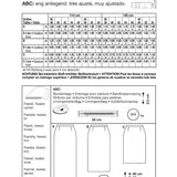 Patron de Couture Burda 8765 Jupe - Ribes y Casals