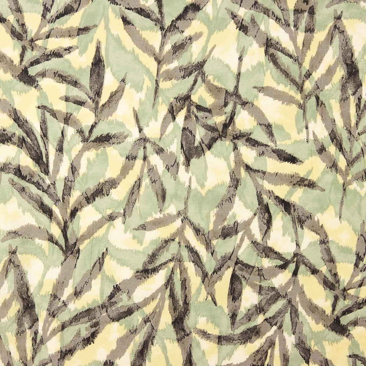 Crêpe viscose vert jungle chic - Ribes y Casals