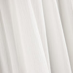 Mousseline froissée en viscose blanche - Ribes y Casals