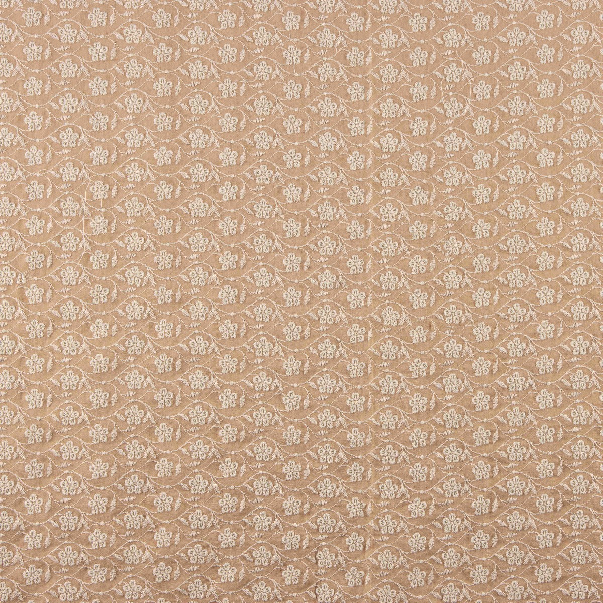 Voile Bordado Magnolia Salmón - Ribes y Casals