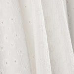 Coton froissé broderie suisse floral - Ribes y Casals