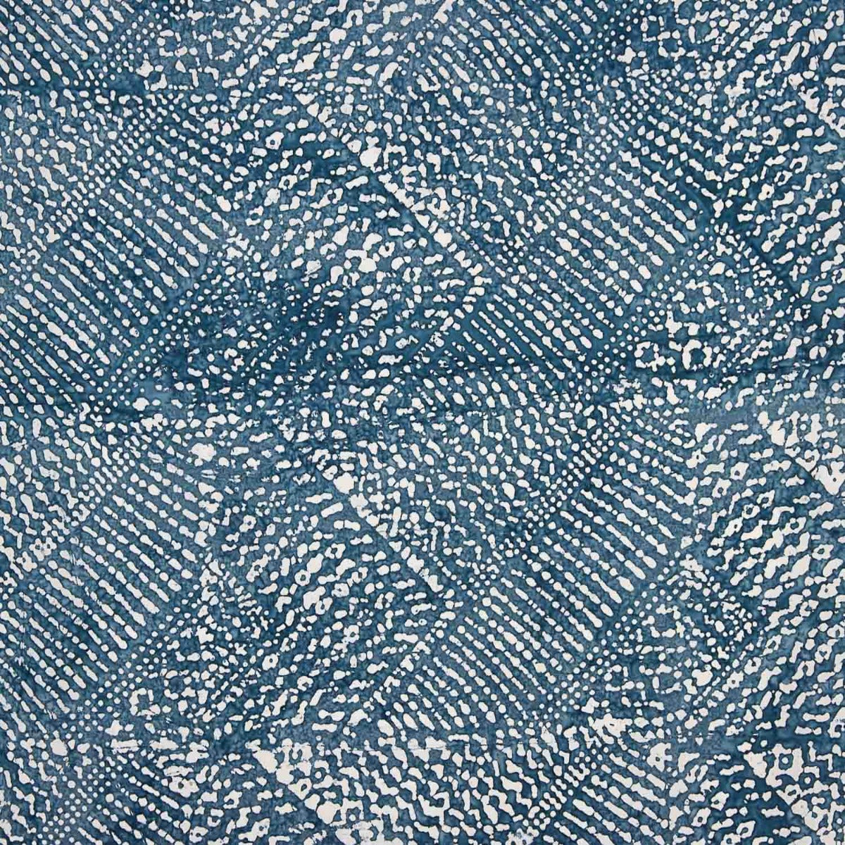 Coton Batik bleu - Ribes y Casals