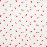 Double gaze cerise Coton froissé - Ribes y Casals