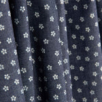 Denim pour chemise bleu imprimé marguerites - Ribes y Casals