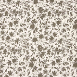 Popeline Bambou Floral Taupe - Ribes y Casals