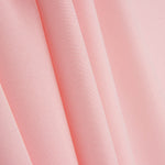 Gabardine élastique uni rose poudré - Ribes y Casals