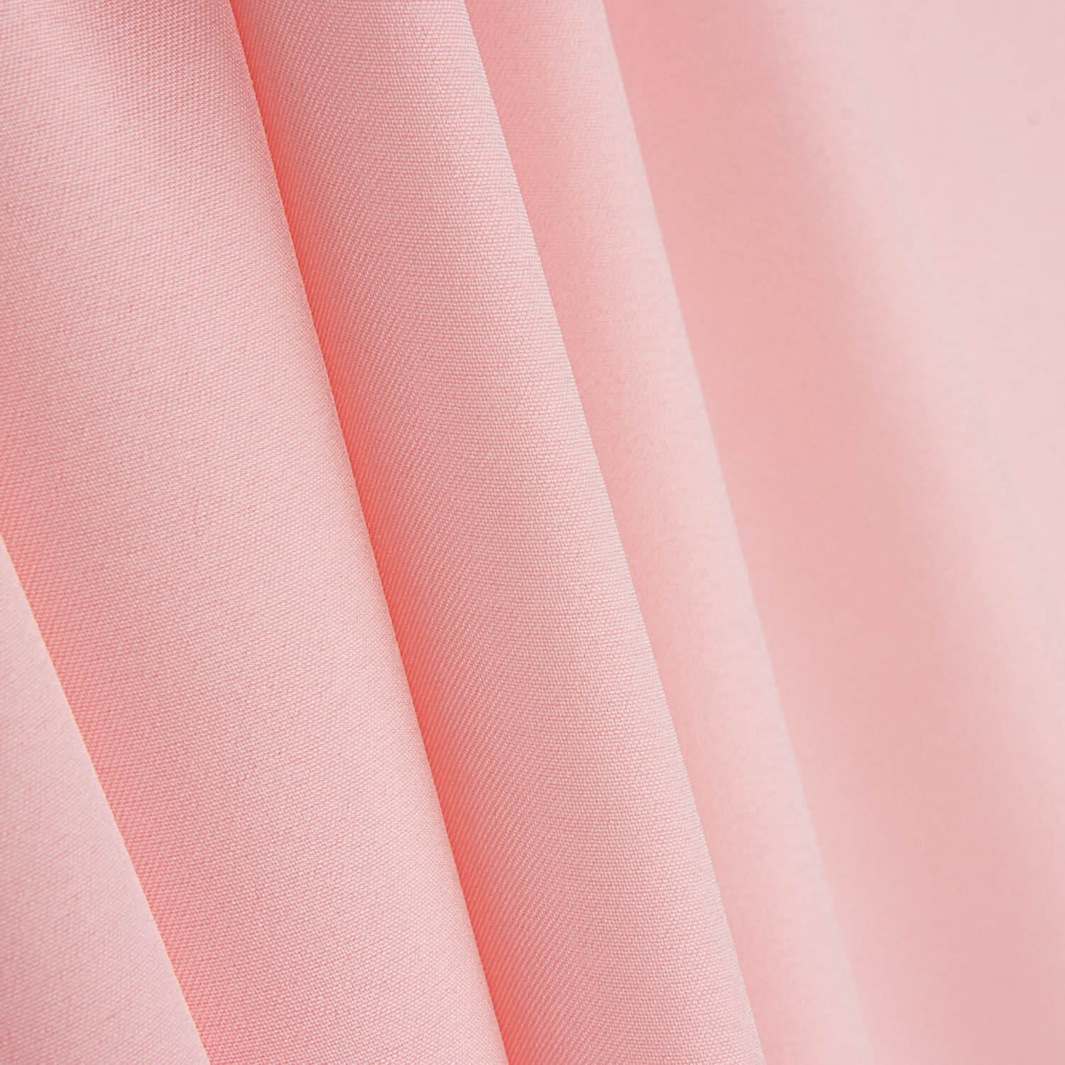 Gabardine élastique uni rose poudré - Ribes y Casals