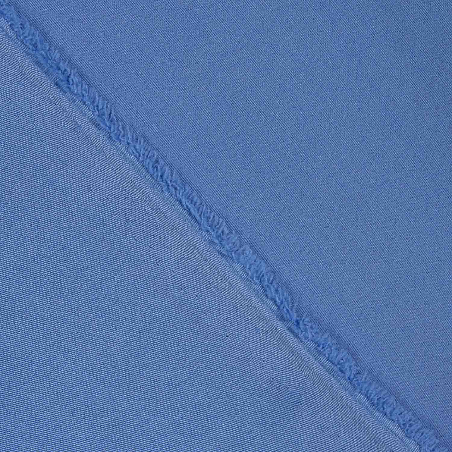 Gabardine élastique uni bleu sérénité - Ribes y Casals