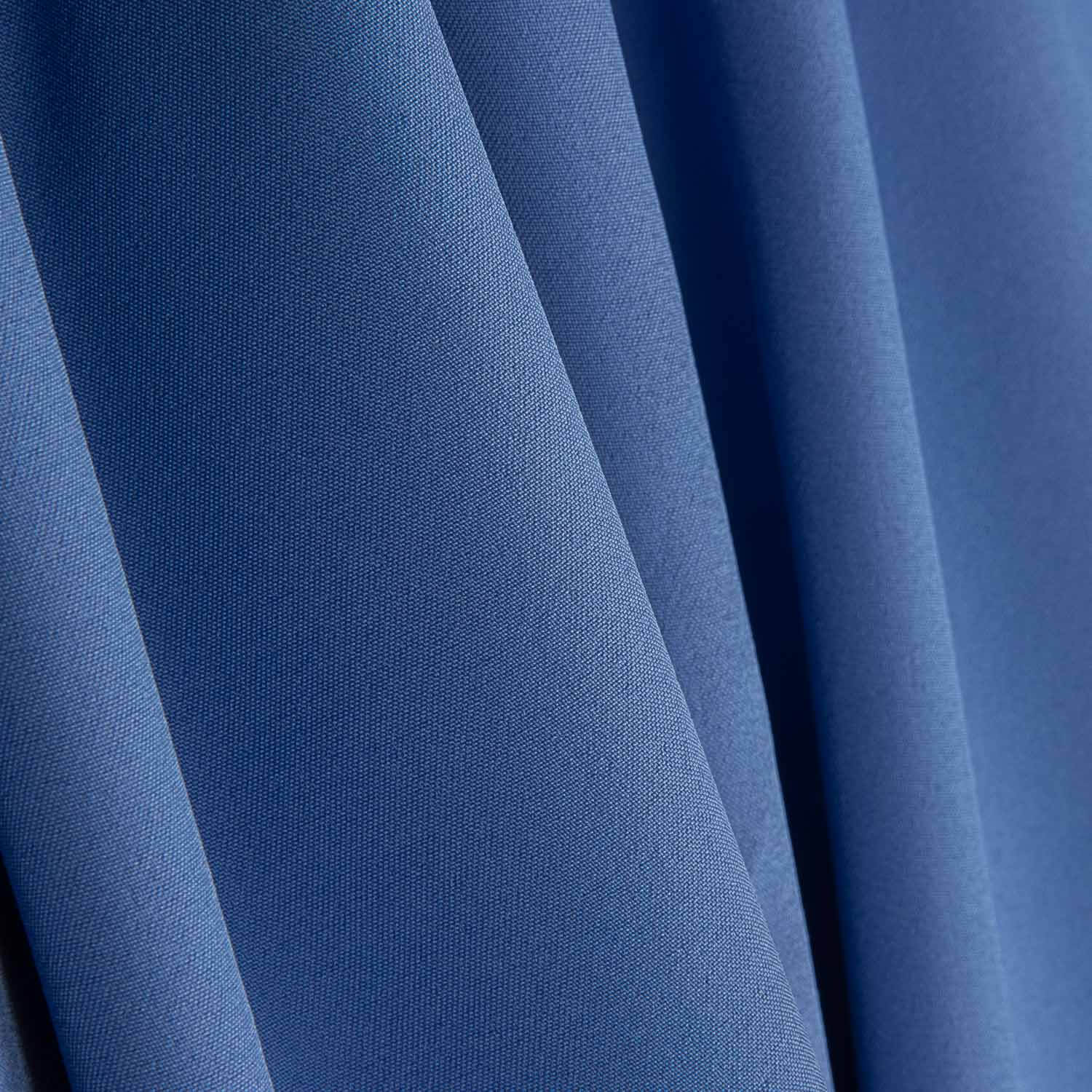 Gabardine élastique uni bleu sérénité - Ribes y Casals