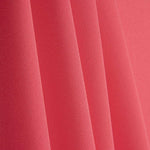 Gabardine élastique uni corail intense - Ribes y Casals