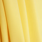 Gabardine élastique uni jaune vanille - Ribes y Casals