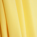 Gabardine élastique uni jaune vanille - Ribes y Casals