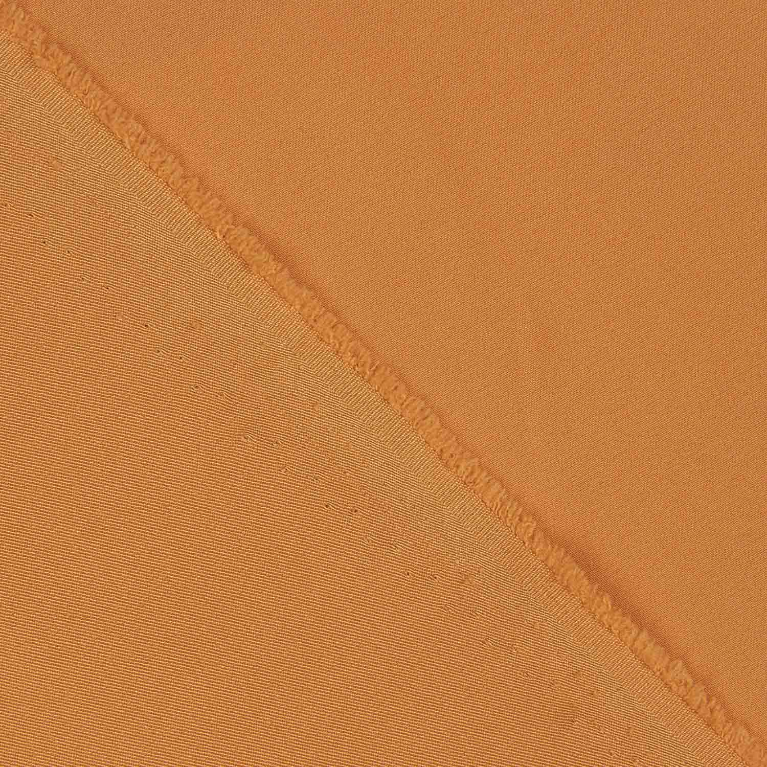 Gabardine élastique uni orange pêche - Ribes y Casals
