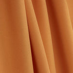 Gabardine élastique uni orange pêche - Ribes y Casals