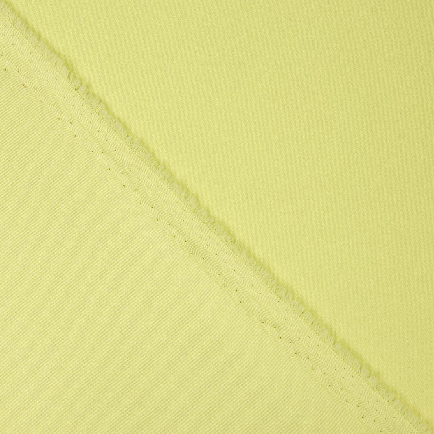 Gabardine élastique unie vert citron, douce - Ribes y Casals