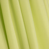 Gabardine élastique unie vert citron, douce - Ribes y Casals