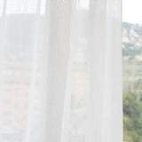 Voile étamine – longueur XXL blanc naturel - Ribes y Casals