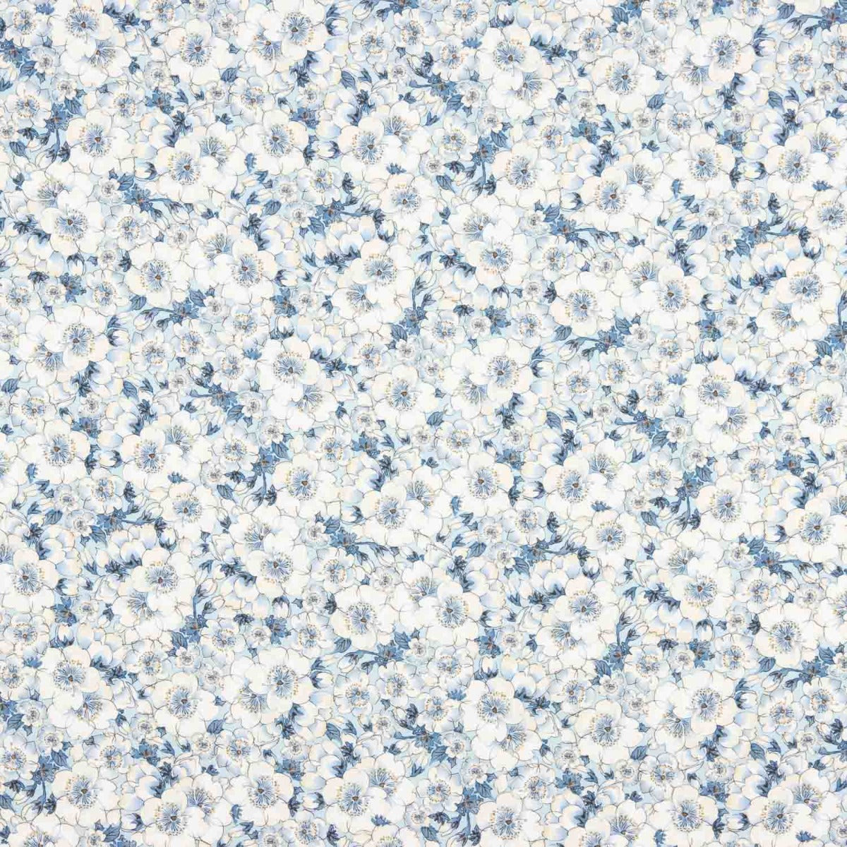 Coton Viyella bleu sauvage - Ribes y Casals