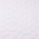 Piqué brodé rose bateau - Ribes y Casals