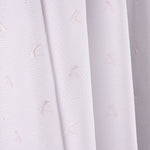 Piqué brodé rose bateau - Ribes y Casals