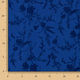 Koshibo Azulina Floconneux Fleurs Bleu intense - Ribes y Casals