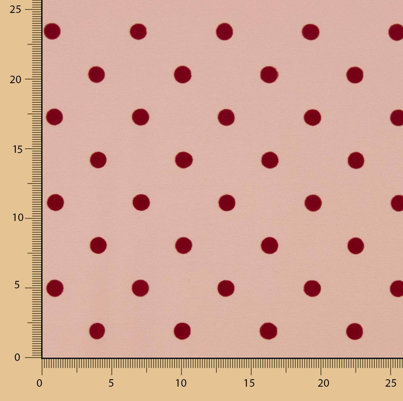 Koshibo Maquillage floqué Lunar Grenat - Ribes y Casals