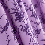 Koshibo Mauve Floconneux Fleurs Lilas Intense - Ribes y Casals