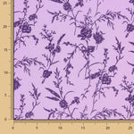 Koshibo Mauve Floconneux Fleurs Lilas Intense - Ribes y Casals