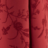 Koshibo Rouge Floconneux Fleurs Rouge - Ribes y Casals