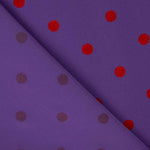Koshibo violet floqué lunaire rouge - Ribes y Casals