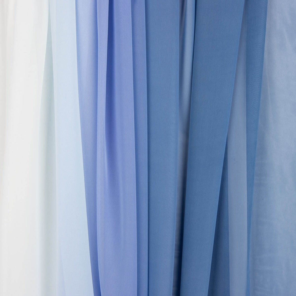 Chiffon imprimé dégradé bleu - Ribes y Casals